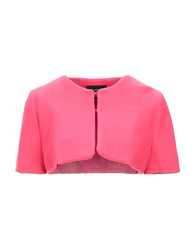 BOUTIQUE MOSCHINO Blazer Fuchsia 47% Virgin Wool, 46% Acrylic, 6% Polyamide, 1% Other Fibres