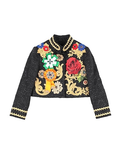 DOLCE&GABBANA Blazer Black 40% Acetate, 38% Polyester, 19% Polyamide, 3% Elastane