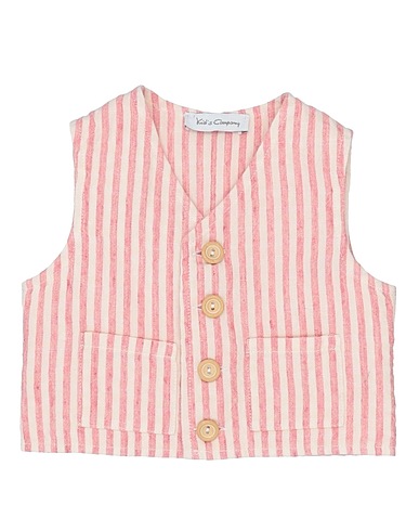 KID'S COMPANY Suit vest Red 100% Flax