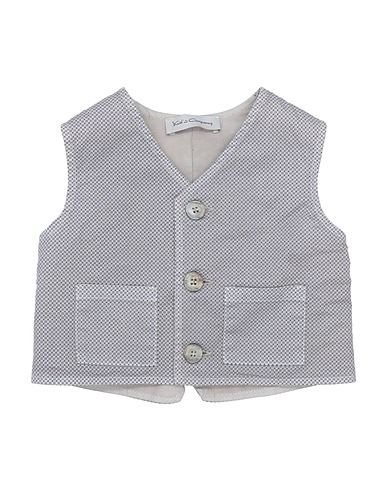 KID'S COMPANY Suit vest Taupe 100% Cotton