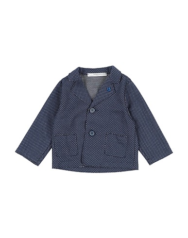 DANIELE ALESSANDRINI Blazer Midnight blue 60% Polyester, 40% Cotton