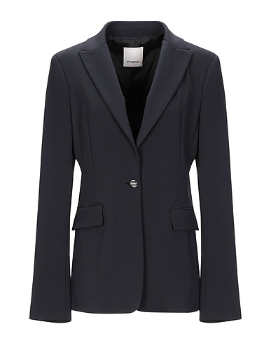 PINKO Blazer Black 65% Viscose, 30% Polyamide, 5% Elastane