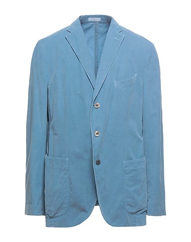 BOGLIOLI Blazer Celeste 100% Cotone