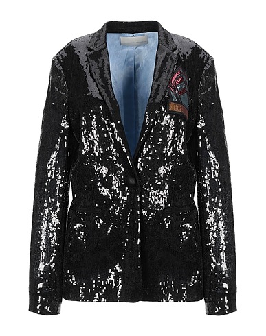 MARCO DE VINCENZO Blazer Black 100% Polyester