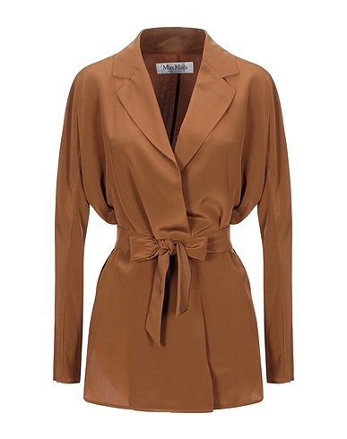 MAX MARA Blazer Camel 100% Silk