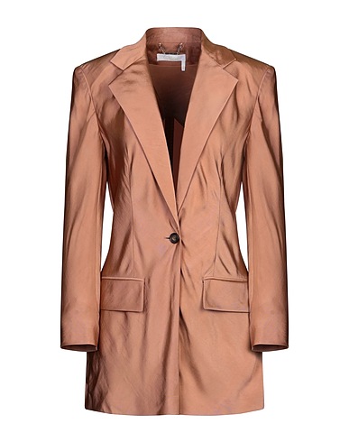 CHLOÉ Blazer Camel 73% Viscose, 23% Silk, 4% Elastane