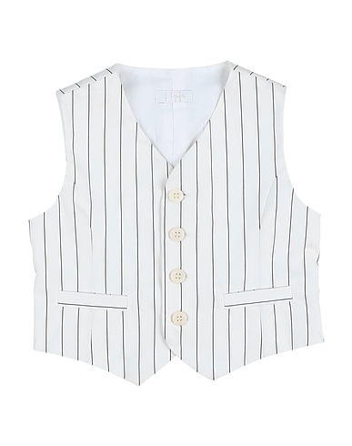 IL GUFO Panciotto Bianco 66% Cotone, 30% Poliestere, 4% Elastan