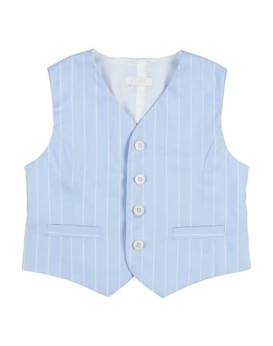 IL GUFO Panciotto Celeste 66% Cotone, 30% Poliestere, 4% Elastan