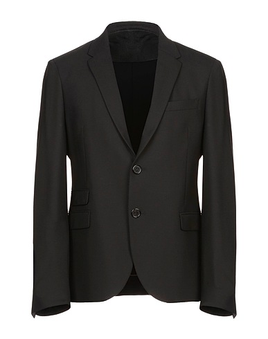 NEIL BARRETT Blazer Black 53% Polyester, 44% Virgin Wool, 3% Elastane