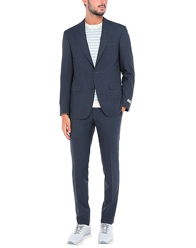 CANALI Suits Midnight blue 100% Wool