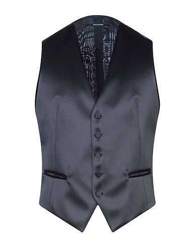 TAGLIATORE Waistcoat Midnight blue 100% Polyester