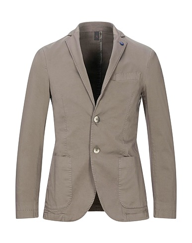 ASFALTO Blazer Khaki 96% Cotone, 4% Lycra®