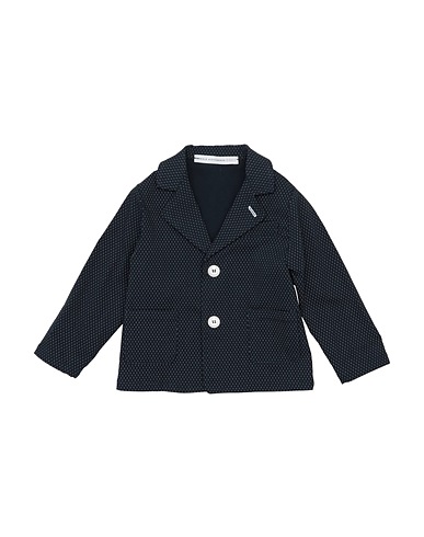 GREY DANIELE ALESSANDRINI Blazer Midnight blue 75% Viscose, 20% Nylon, 5% Elastane