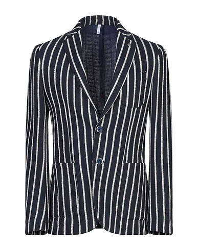 DOMENICO TAGLIENTE Blazers Nachtblau 34% Polyester, 27% Viskose, 16% Baumwolle, 13% Polyamid, 10% Andere Fasern