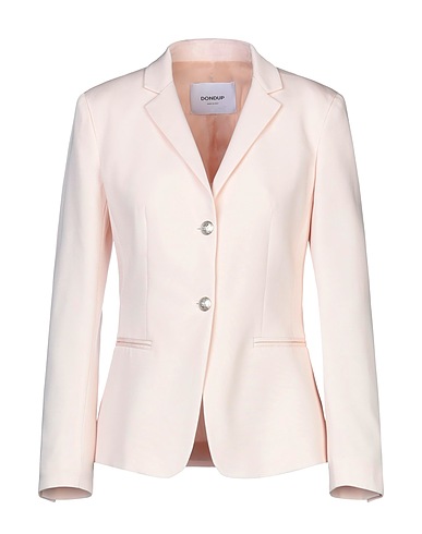 DONDUP Blazer Light pink 71% Acetate, 24% Polyamide, 5% Elastane