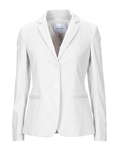 DONDUP Giacca Grigio chiaro 97% Cotone, 3% Elastan