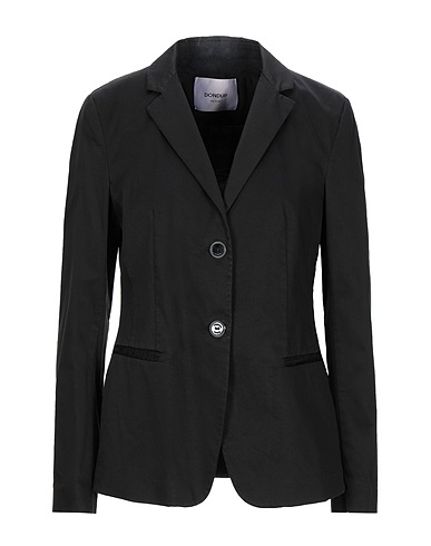 DONDUP Blazer Black 97% Cotton, 3% Elastane