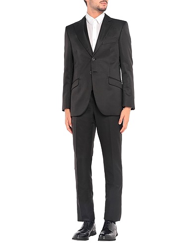 CARLO PIGNATELLI CLASSICO Anzüge Schwarz 56% Polyester, 44% Schurwolle