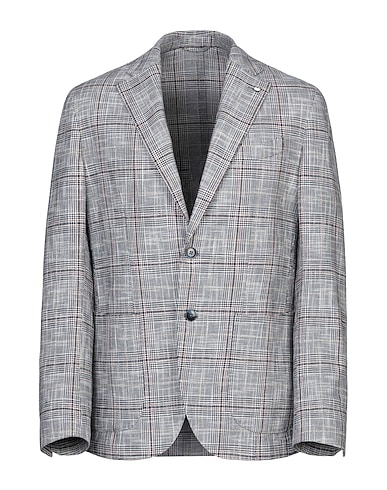 L.B.M. 1911 Blazer Midnight blue 87% Cotton, 5% Linen, 4% Silk, 4% Acrylic