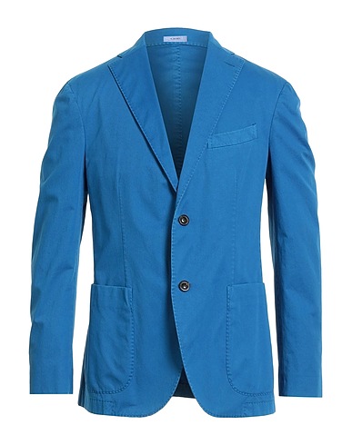 BOGLIOLI Blazer Azure 98% Cotton, 2% Elastane
