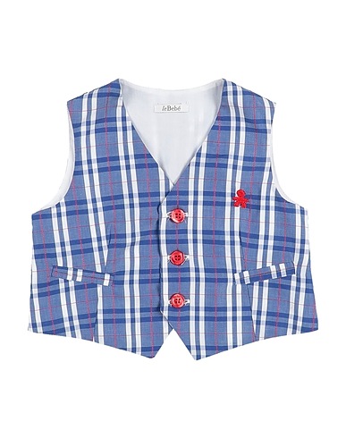 LE BEBÉ Waistcoat Blue 100% Cotton