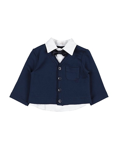 LE BEBÉ Blazer Midnight blue 92% Cotton, 8% Elastane