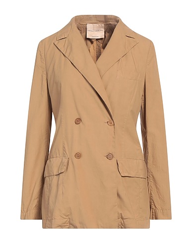 ERIKA CAVALLINI Blazer Camel 100% Cotton