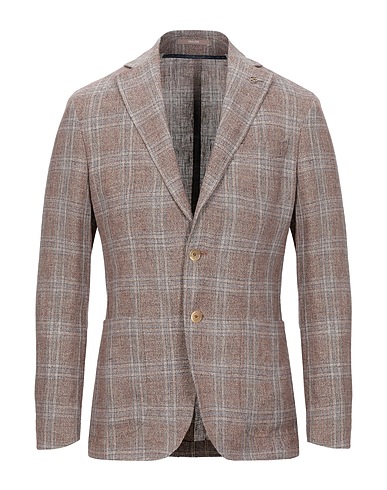PAOLONI Blazer Brown 100% Linen
