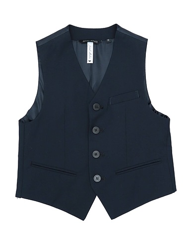 ANTONY MORATO Waistcoat Midnight blue 65% Polyester, 24% Viscose, 9% Wool, 2% Elastane