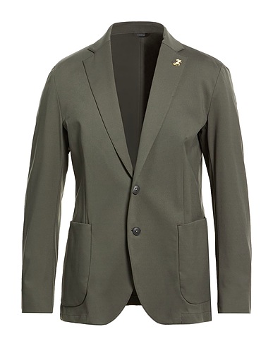 TOMBOLINI Blazer RUNNING Military green 85% Polyamide, 15% Elastane