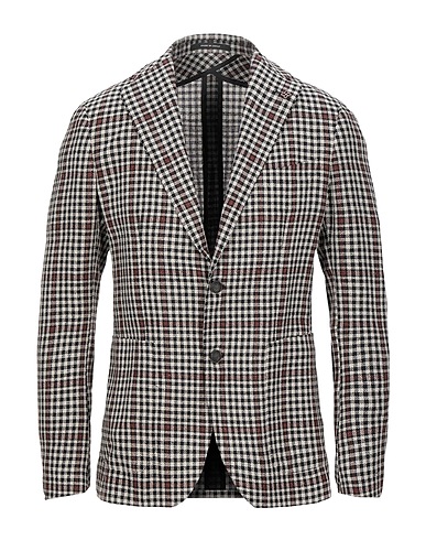 TAGLIATORE Blazer Black 75% Virgin Wool, 10% Silk, 10% Polyamide, 5% Linen