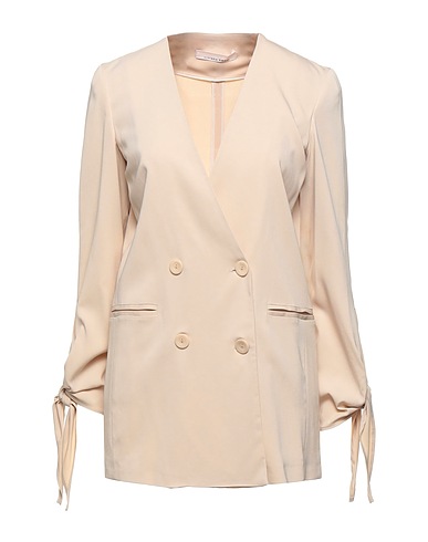 LIVIANA CONTI Blazer Beige 97% Viscose, 3% Elastane