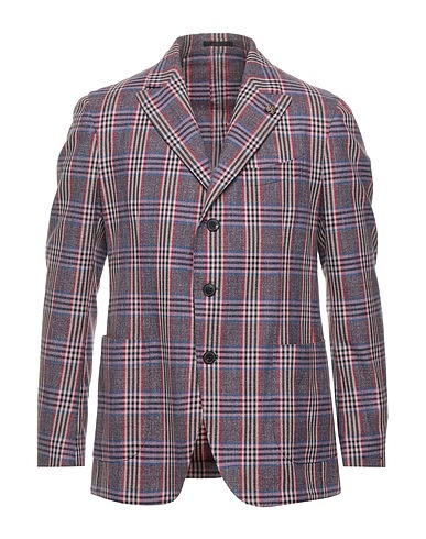 GABRIELE PASINI Blazer Mauve 86% Cotton, 14% Wool