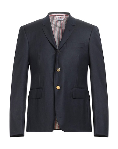 THOM BROWNE Σακάκι Σκούρο μπλε της νύχτας 100% Μαλλί