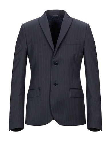 GREY DANIELE ALESSANDRINI Blazer Charcoal 100% Wool