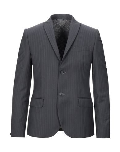 Grey Daniele Alessandrini Suit Jackets In Lead