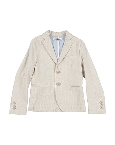 DONDUP Blazer Beige 99% Cotton, 1% Silk