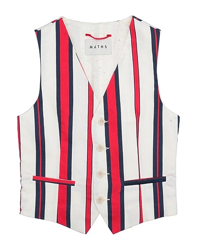 MYTHS Anzugweste Elfenbein 65% Baumwolle, 30% Polyester, 5% Andere Fasern
