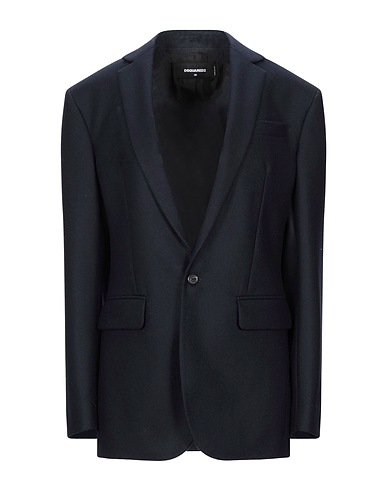 DSQUARED2 テーラードジャケット ミッドナイトブルー バージンウール 100%