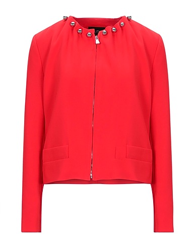 BOUTIQUE MOSCHINO Blazer Red 70% Triacetate, 30% Polyester