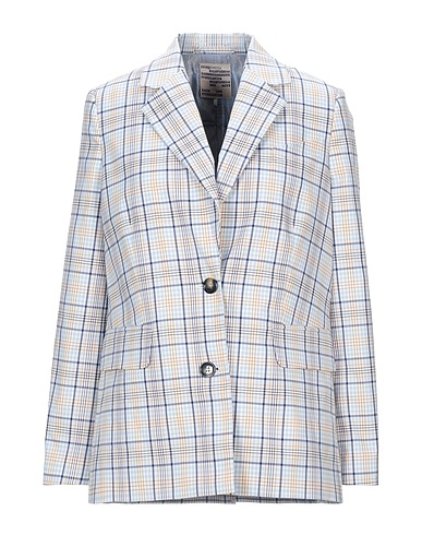 BAUM UND PFERDGARTEN Blazer Sky blue 66% Cotton, 29% Polyester, 5% Elastane