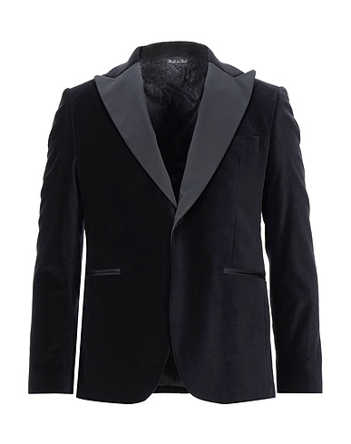 ALESSANDRO GILLES Blazer Black 100% Cotton