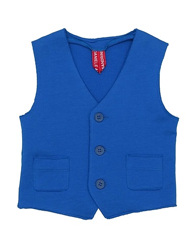 GREY DANIELE ALESSANDRINI Panciotto Blu china 94% Cotone, 6% Elastan