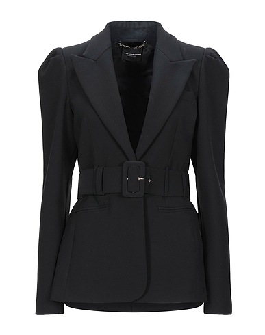 ATOS LOMBARDINI Jackett Schwarz 63% Polyester, 27% Viskose, 7% Baumwolle, 3% Elastan