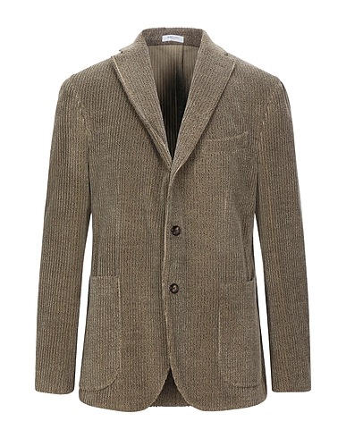BOGLIOLI Blazer Khaki 72% Cotton, 28% Wool