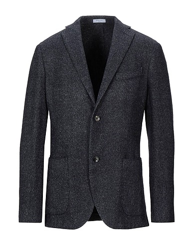 BOGLIOLI Blazer Midnight blue 42% Wool, 30% Silk, 26% Linen, 2% Cashmere