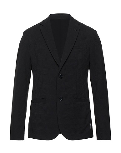 ARMANI EXCHANGE Blazer Nero 86% Poliestere, 9% Viscosa, 5% Elastan