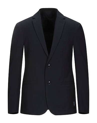 ARMANI EXCHANGE Blazer Blu notte 86% Poliestere, 9% Viscosa, 5% Elastan