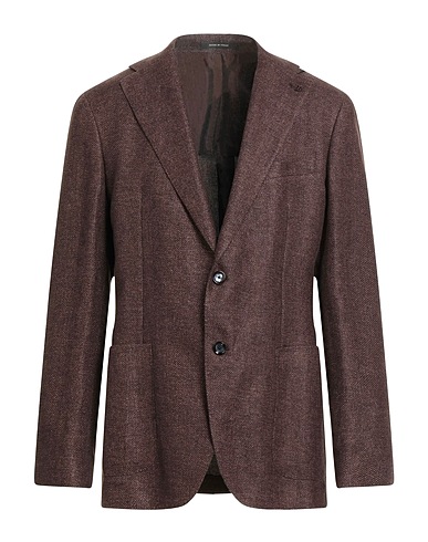 TAGLIATORE Blazer Brown 75% Hemp, 25% Virgin Wool