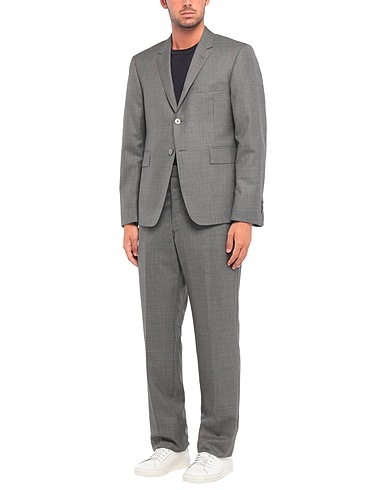 THOM BROWNE Suits Grey 100% Wool